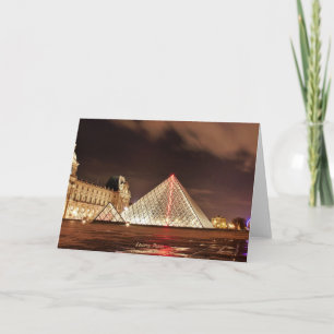 Louvre, Parijs, Frankrijk, landschapsfoto Kaart