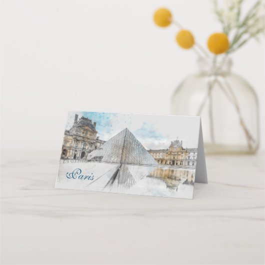 Louvre Paris, Frankrijk (Voorkant)