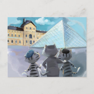 Louvre Post Kaart (optionele envelop)