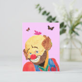 Lovable Clown Briefkaart (Staand voorkant)