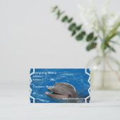 Lovable Dolphin Visitekaartje (Staand voorkant)
