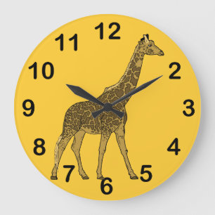 Lovable Giraffe Grote Klok