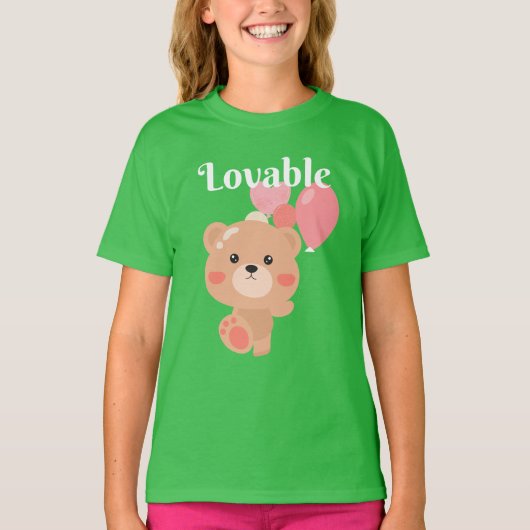 Lovable Girls 'Basic T-shirt (Voorkant)