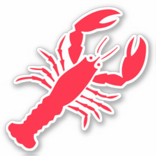 Lovable Lobster 4Lonnie Sticker