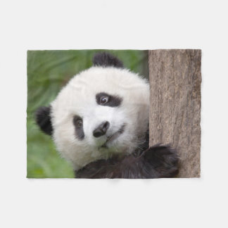 Lovable Panda beer fleece deken