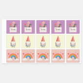 Lovable Square Stickers (Feuille)