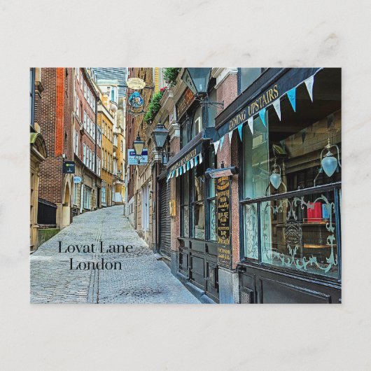 Lovat Lane, Londen, Engeland, Briefkaart (Voorkant)