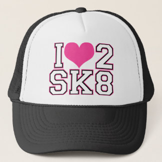 Love2SK8 - Black & Roze Trucker Pet
