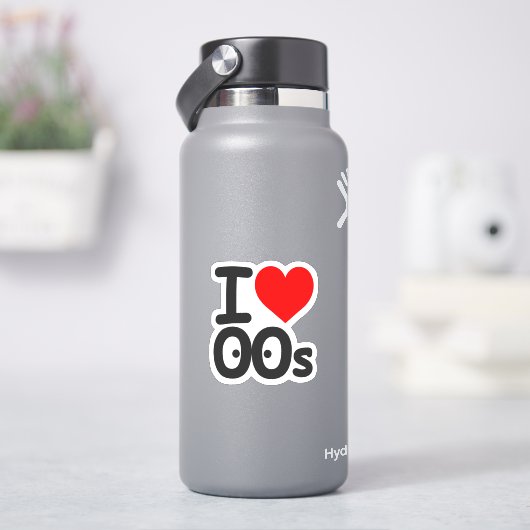 Love 00s sticker (HydroFlask)