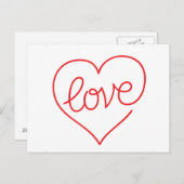 LOVE (03) Briefkaart (Voorkant / Achterkant)