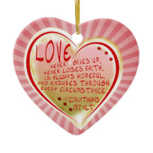 LOVE 1 Corinthians 13:7 NLT-ENDURES