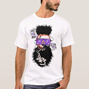 Love 2023 Death Punk hipster skull Lunette T-shirt