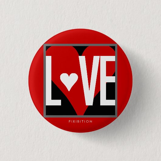 Love #2 Button (set of 4) (Voorkant)