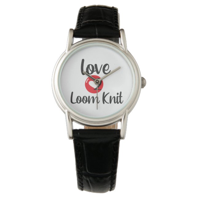 Love 2 Loom Knit Horloge (Voorkant)