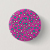 Love 3 Cm Round Badge (Devant)