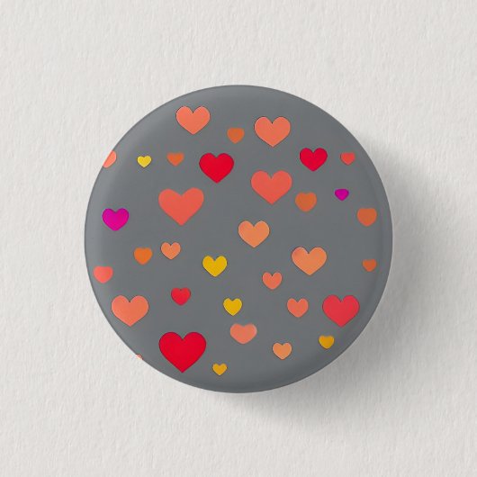 Love 3 Cm Round Badge (Devant)