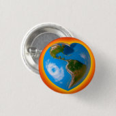 Love 3 Cm Round Badge (Devant & derrière)