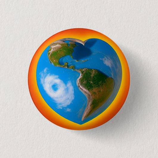 Love 3 Cm Round Badge (Devant)