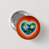 Love 3 Cm Round Badge (Devant & derrière)