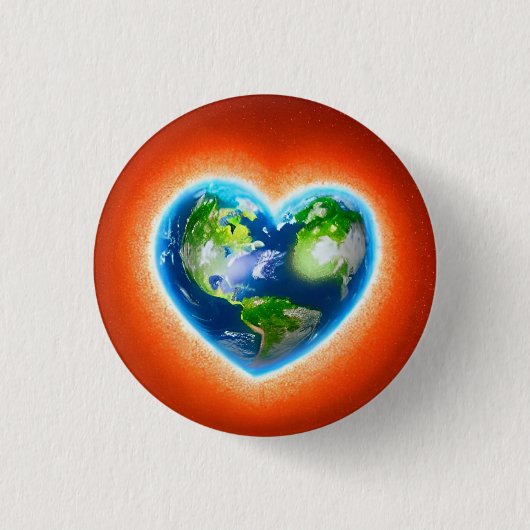 Love 3 Cm Round Badge (Devant)