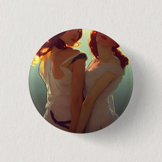 Love 3 Cm Round Badge (Devant)
