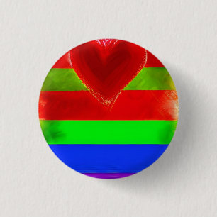 Love 3 Cm Round Badge Ronde Button 3,2 Cm
