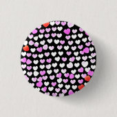 Love 3 Cm Round Badge Ronde Button 3,2 Cm (Voorkant)