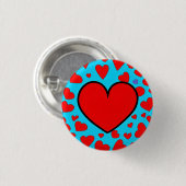 Love 3 Cm Round Badge Ronde Button 3,2 Cm (Voorkant /achterkant)
