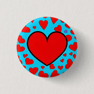 Love 3 Cm Round Badge Ronde Button 3,2 Cm