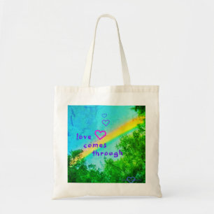 LOVE<3 RAINBOW VERDE TAS