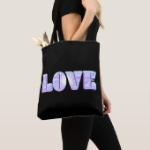 LOVE, 3D Design, Moderne, Unique, Sac fourre-tout  (De près)