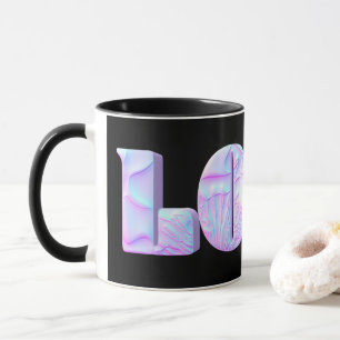 LOVE 3D-ontwerp, Grafisch, Uniek, Cool Mok