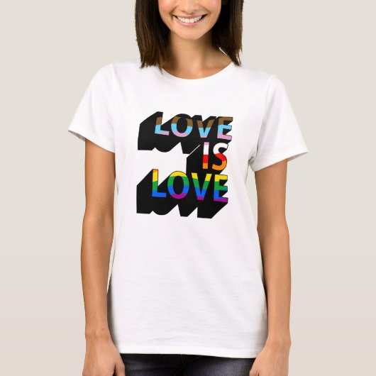 Love 3D T-shirt (Voorkant)