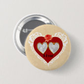 Love 4 Ever Locket Button (Voorkant /achterkant)