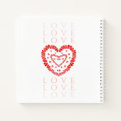 LOVE 8.5x8.5 Carnet spiral (Dos)