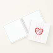 LOVE 8.5x8.5 Carnet spiral (Intérieur)