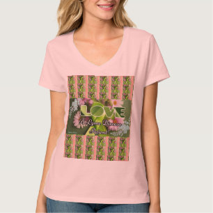 Love A Lyme Maladie Patient T-Shirt Adulte Femme