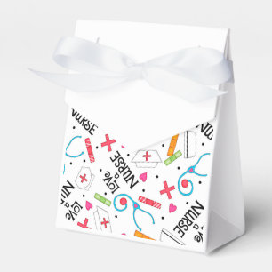 Love A Zurse Whimsy Word Art White Bedankdoosjes