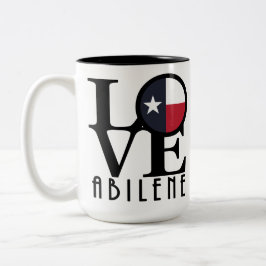 LOVE Abilene 15oz Tweekleurige Koffiemok