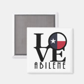 LOVE Abilene Magneet (Voorkant / Achterkant)