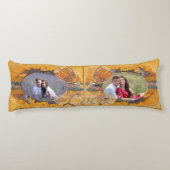 Love Abstract Sunset 0612 Lichaamskussen (Achterkant)