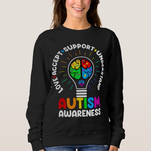Love Accept Support Understand Autism Awareness Mo Trui (Voorkant)