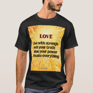 LOVE Acronyme T-shirt Homme Inspirationnel
