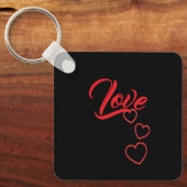Love Acrylic Keychain (Voorkant)
