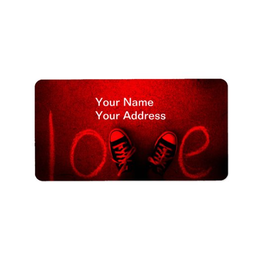 Love Address Label (Voorkant)