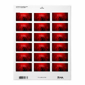 Love Address Label (Full Sheet)