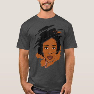 Love African Woman Turban Woman African Beauty T-shirt