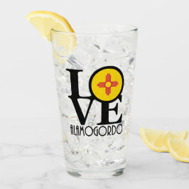LOVE Alamogordo New Mexico Glas