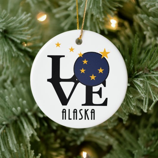 LOVE Alaska Ornament (Boom)