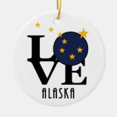 LOVE Alaska Ornament (Voorkant)